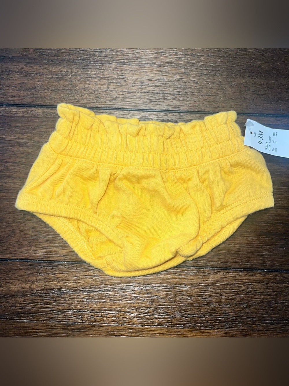 Yellow Baby Bloomers - Kids Accessories